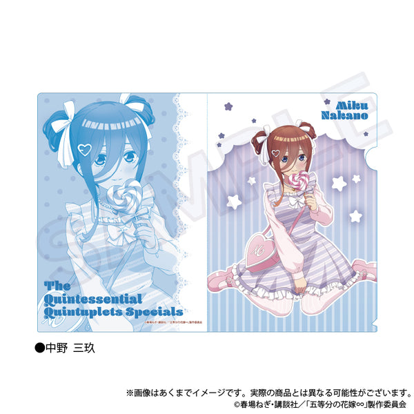 『五等分の花嫁∽』クリアファイル Märchen sisters ver. 中野三玖